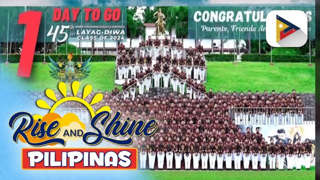 PBBM at PNP Chief Marbil, pangungunahan ang pagtatapos ng PNPA “Layag-Diwa” Class of 2024 ngayong umaga