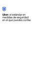 Uber, el estándar en medidas de seguridad en el que puedes confiar