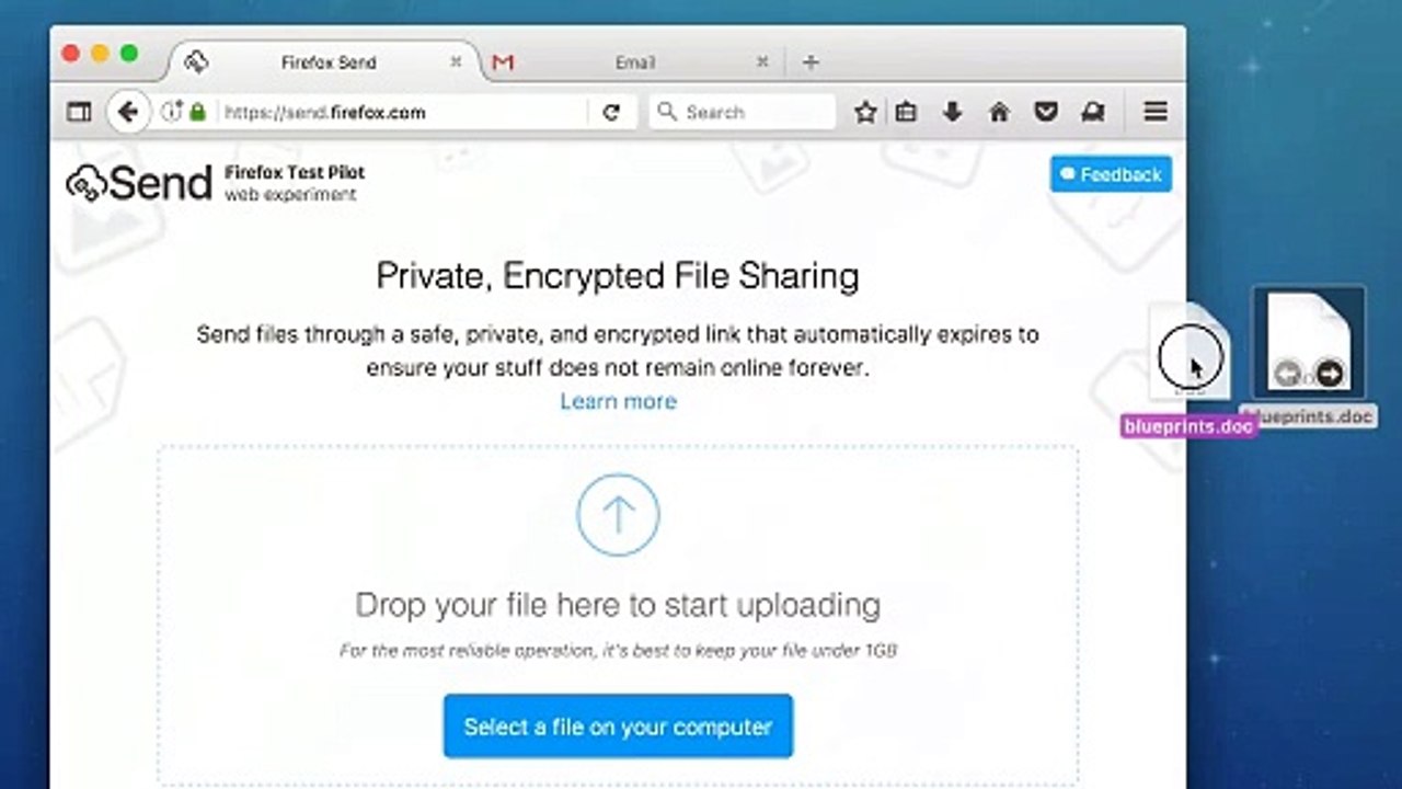 VIDEO: Send: Un experimento de Firefox Test Pilot