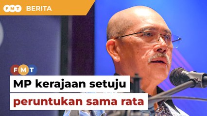 Penyokong kerajaan setuju gesaan Kiandee gubal undang-undang peruntukan sama rata