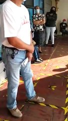 Centro de Atención de la CESPT registra larga fila ante recibos muy altos