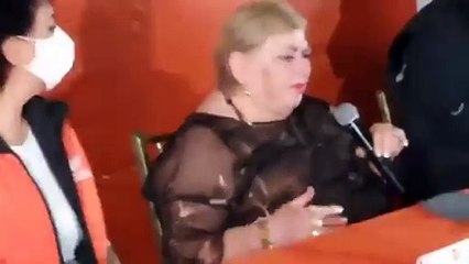 "No sé a qué vengo aquí", dice Paquita la del Barrio sobre su candidatura a diputada