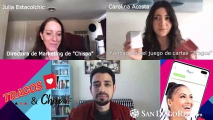 La app de citas "Chispa" se une al juego de cartas "Tragos" para algo genial