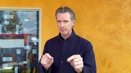Gavin Newson, gobernador de California comunica avances de la vacunación en California