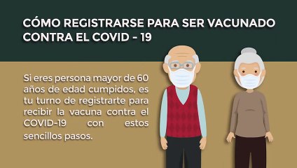 Скачать видео: Gobierno Federal: Así se deben registrar adultos mayores para recibir vacuna anticovid