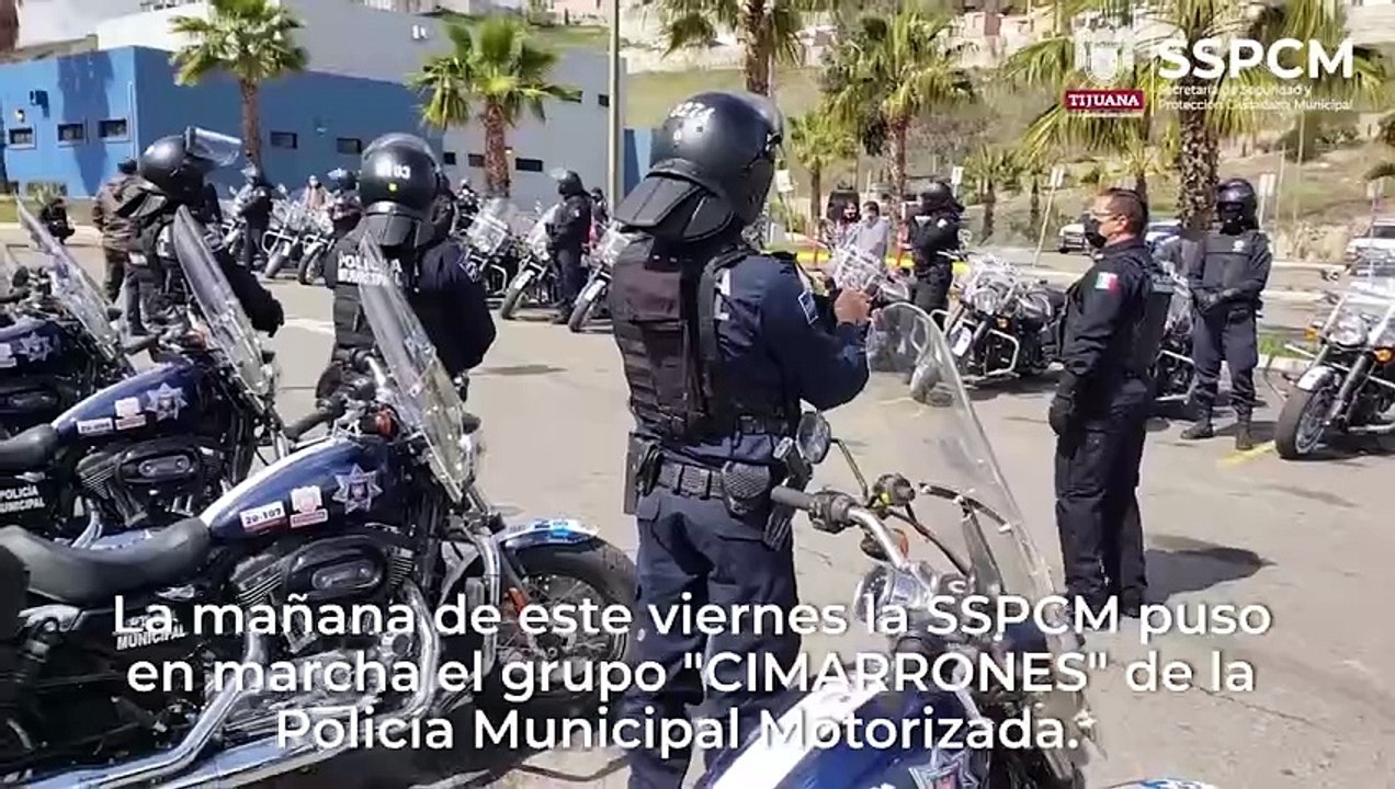 La SSPCM puso en marcha al grupo "Cimarrones" de la Policía Municipal Motorizada