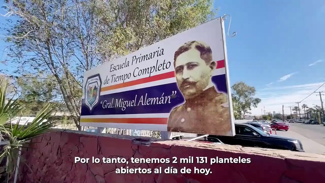 Marina del Pilar da la bienvenida a alumnos en clases presenciales