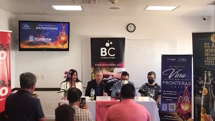 Mauricio Cantú presenta el 1er Festival ''Vino sin Fronteras'' que se realizará en Octubre