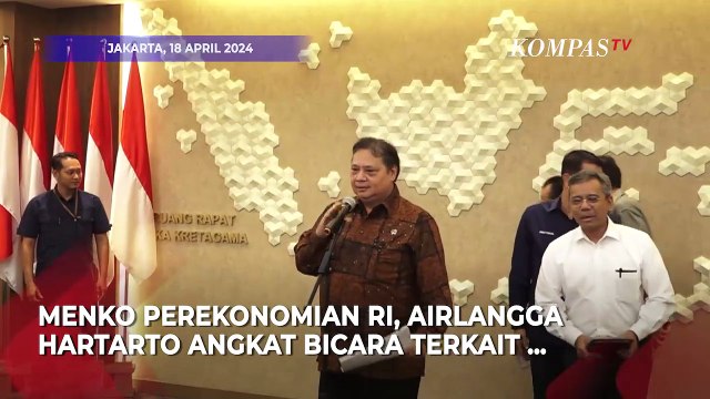 Menko Perekonomian Airlangga Buka Suara Terkait Pelemahan Rupiah: Indonesia Tak Sedalam yang Lain