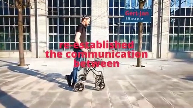 Científicos crean cerebro-ordenador y logran que parapléjico camine