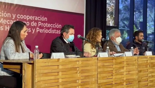 Marina del Pilar coordina programas de protección para periodistas y defensores de derechos humanos