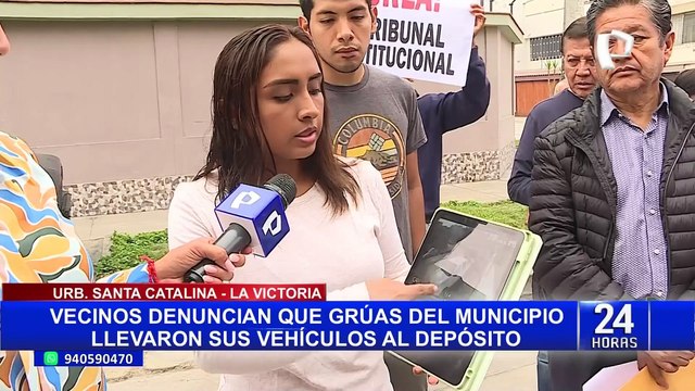 Denuncian que municipio lleva a depósito vehículos que no estarían mal estacionados en La Victoria