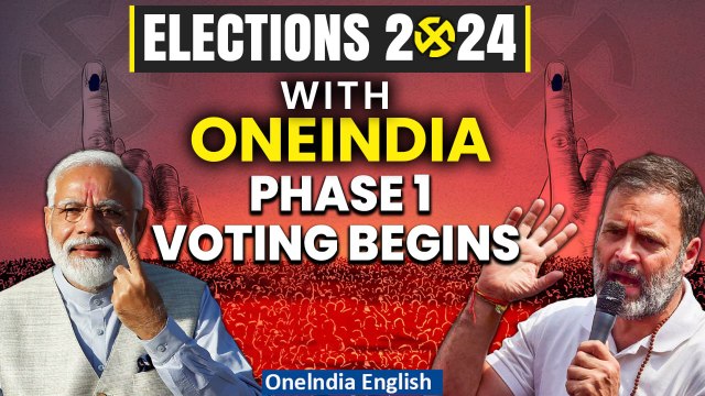 Lok Sabha Elections: First Phase Voting Begins, 102 Seats go to polls across 21 Regions | Oneindia