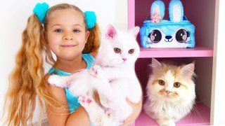 The Three Little Kittens song for kids by Diana