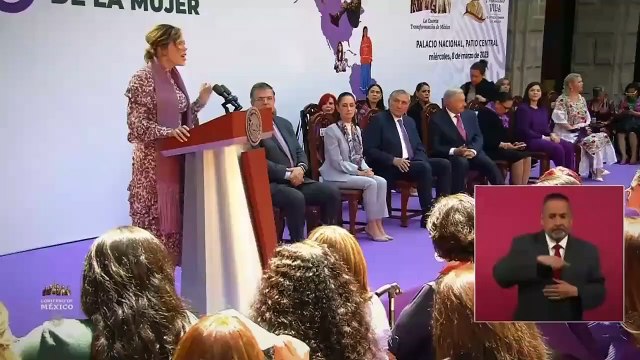 Marina del Pilar se pronuncia en solidaridad de las mexicanas y la lucha por sus derechos