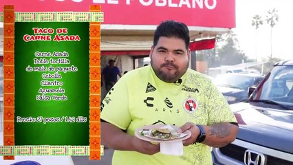 "Una Mordida Tacos Rosarito": El Poblano