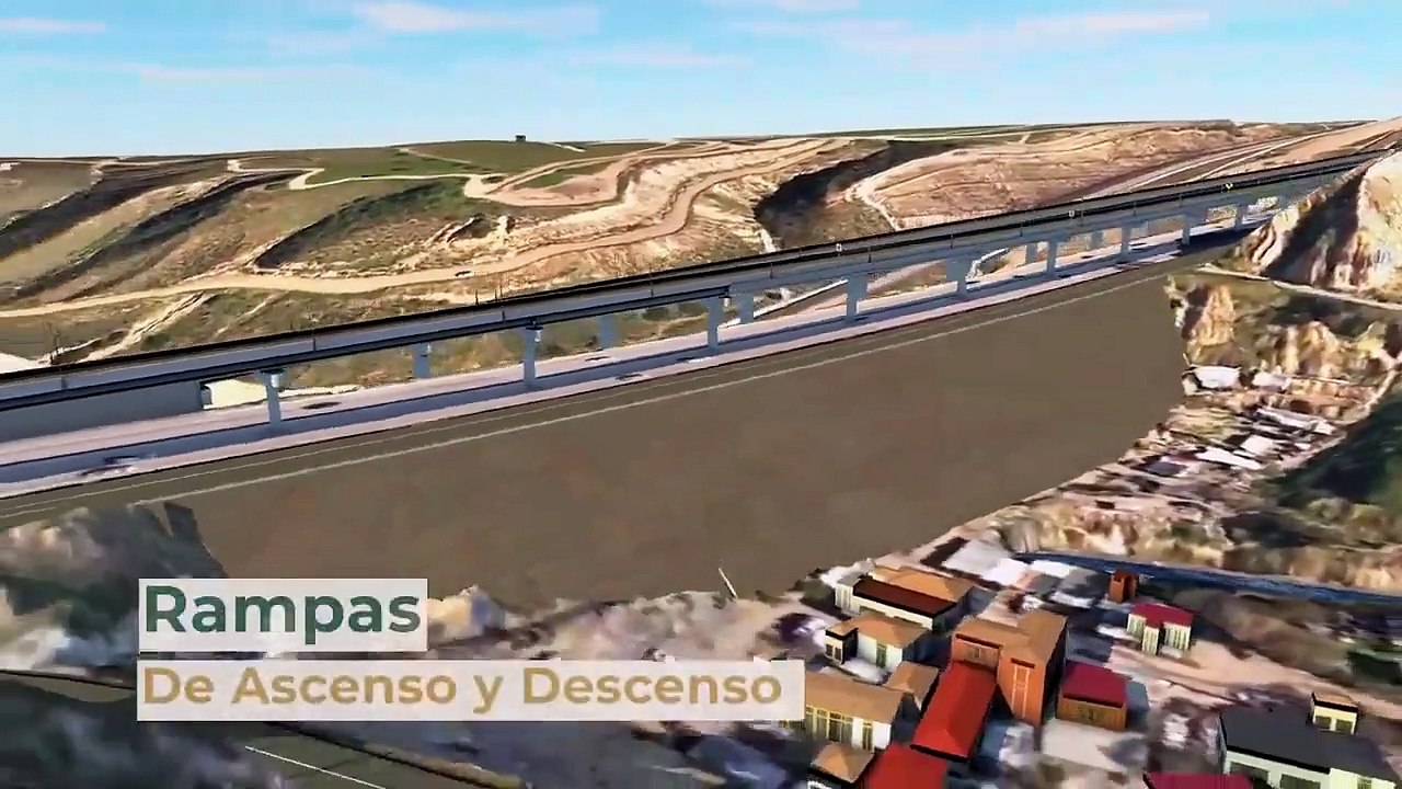 VIDEO: Viaducto Elevado Aeropuerto-Playas de Ti...