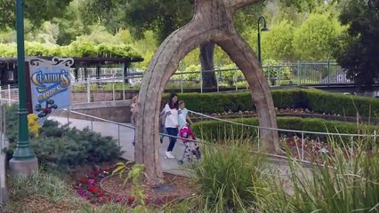 Los Circus Trees en Gilroy Gardens