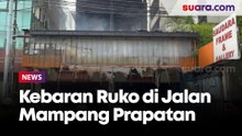 Kebaran Ruko di Jalan Mampang Prapatan Raya, 7 Orang Meninggal Dunia