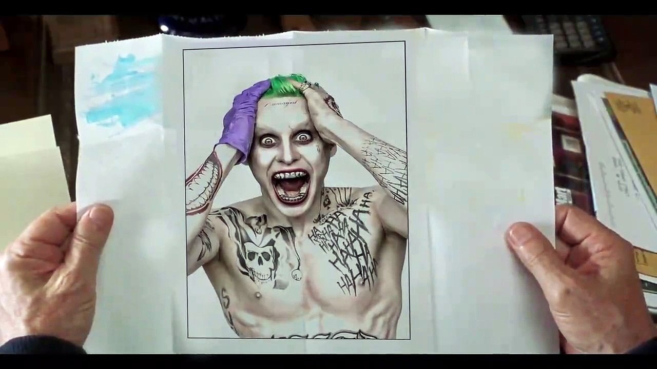 Jack Nicholson ve a Jared Leto como El Guasón