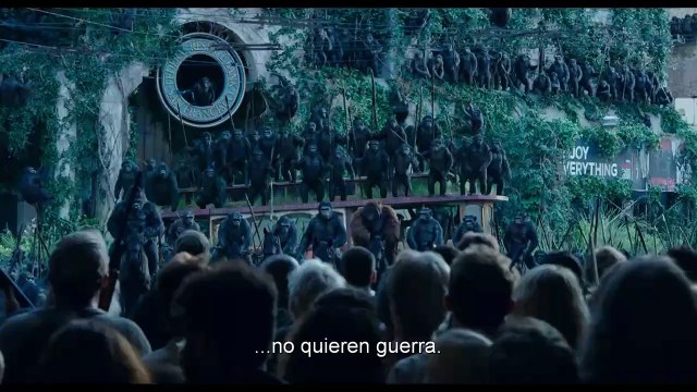 El Planeta de los Simios: Confrontación - Trailer oficial