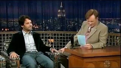 ¿Ya viste todas las bromas que le ha hecho Paul Rudd a Conan?