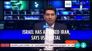 Explosions as Israel retaliates against Iran