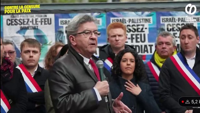 Jean-Luc Mélenchon attise la haine contre Cnews en qualifiant la chaîne d'infame et en demandant son interdiction