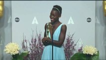Lupita Nyong'o - Detrás del escenario del Óscar
