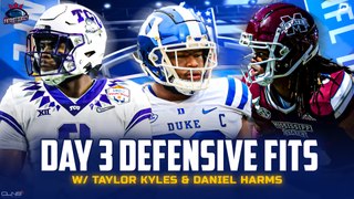 LIVE Patriots Daily: Best Day 3 Defensive Fits with Daniel Harms