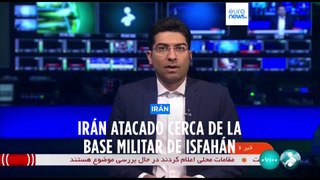 Irán atacado con misiles