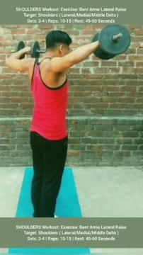 ❌ BENT OVER LATERAL RAISES ✔️ How can I get Bigger SHOULDERS? #heermlgangaputra #naturalbodybuilding