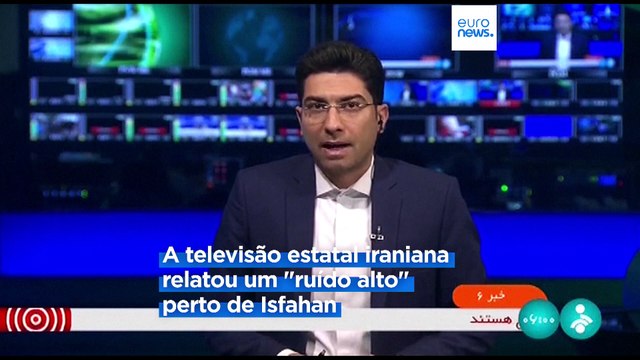 Mísseis israelitas atingem alvo no Irão