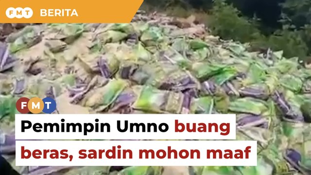 Ketua Umno Kuala Krau mohon maaf, mengaku buang beras