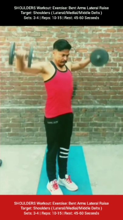 ❌ BENT OVER LATERAL RAISES ✔️ How can I increase my SHOULDERS size? #heermlgangaputra #naturalbodybuilding