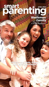 Smart Parenting April Cover stars: The Blackman Family