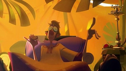 ملك بعت ابنه الوحيد في مهمه مستحيله عشان يسترجل ويبطل دلع