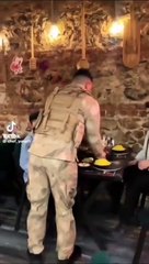 Askeri üniforma ile servis yapan şüpheli tutuklandı