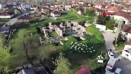 Tokat'ta deprem bölgesi havadan görüntülendi