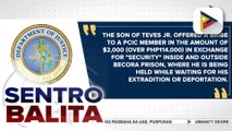 Anak ni dating Rep. Teves, tinangka umanong suhulan ang mga awtoridad ng Timor-Leste