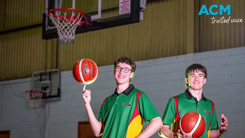 The North-West duo have high hopes for their growing basketball careers. Video by Laura Smith