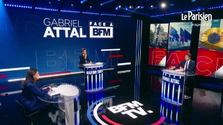Gabriel Attal dénonce « un entrisme islamiste » dans les écoles, lors d'une interview sur BFMTV