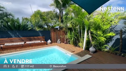 MAGNIFIQUE VILLA F4 DE 117 M2 À BEAUVALLON