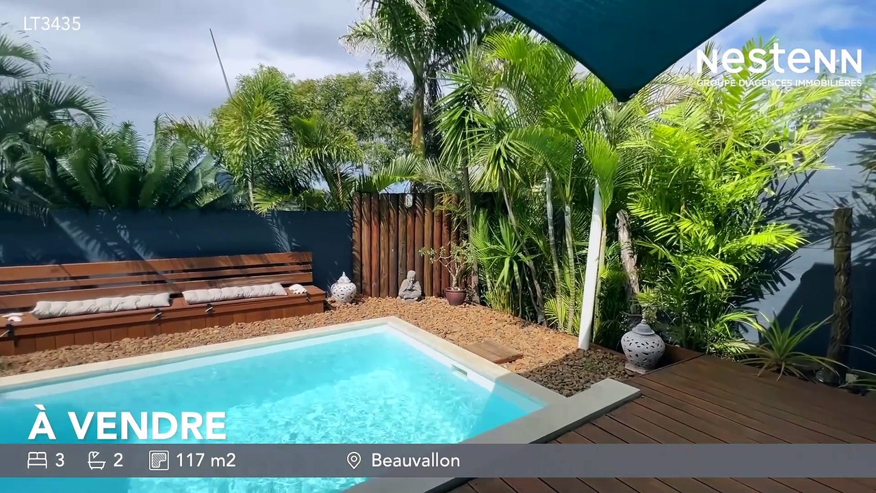 MAGNIFIQUE VILLA F4 DE 117 M2 À BEAUVALLON