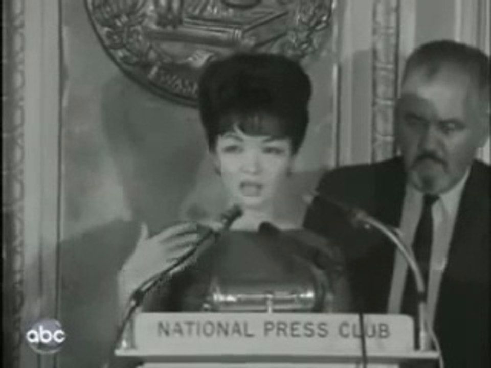 Madame Nhu interview National Press Club (October 18th 1963) pt1 (video/sound)