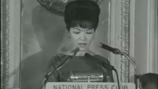 Madame Nhu interview National Press Club (October 18th 1963) pt2 (video/sound)