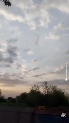 Rus bombardıman uçağı düştü