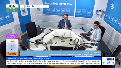Slimane Laoufi, défenseur des droits, chef du pôle Normandie