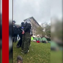 Dünyanın en önemli üniversitelerinden biri! Rektör Filistin eyleminden rahatsız oldu, 100 gözaltı