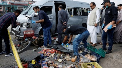 Japonları taşıyan araca intihar saldırısı düzenlendi